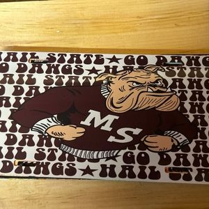 Mississippi state custom car tag